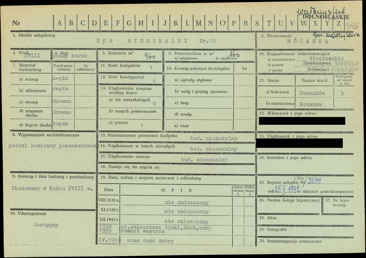 KZ - Karta zielona, skan nr 1