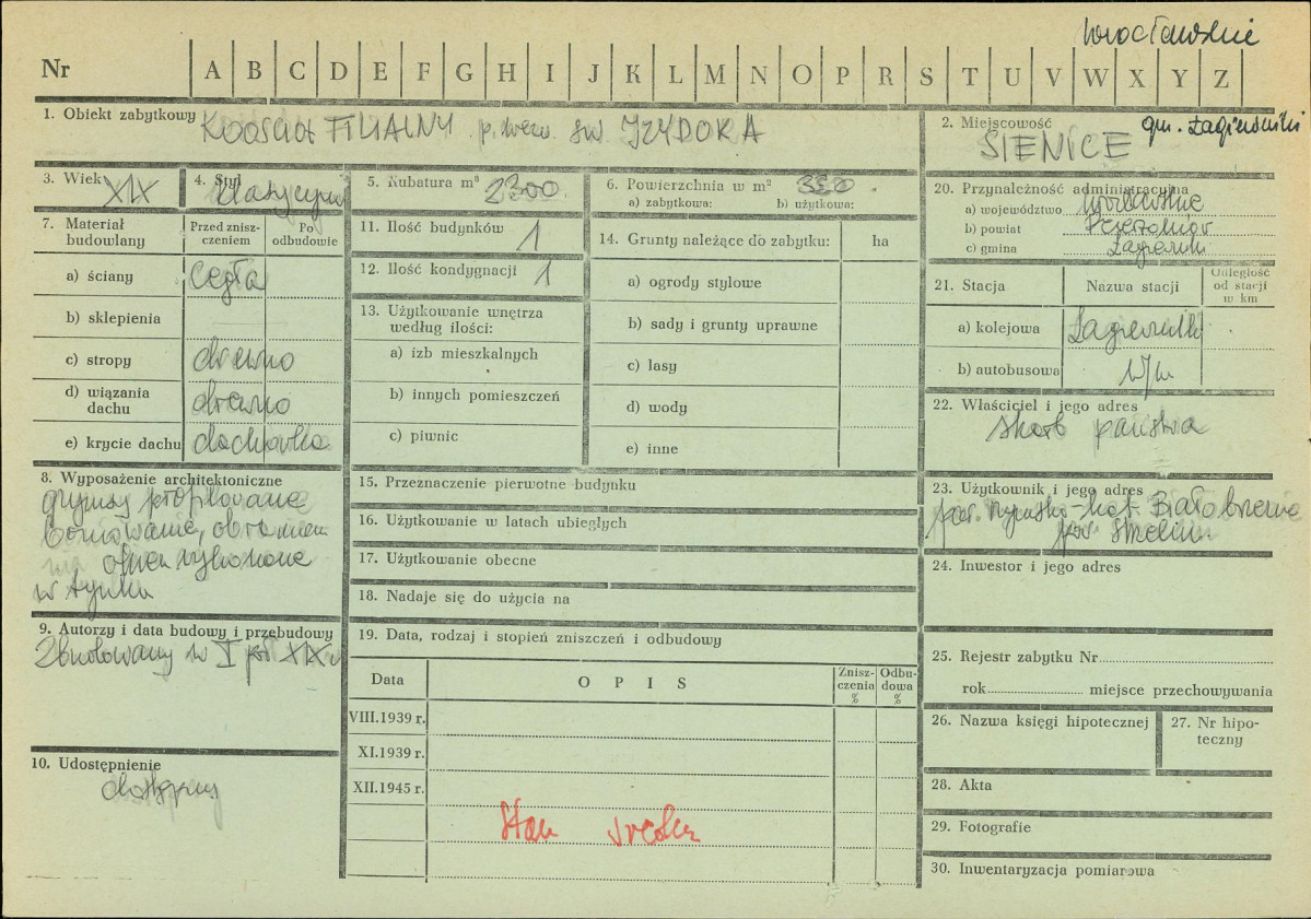 Karta zielona, skan nr 1