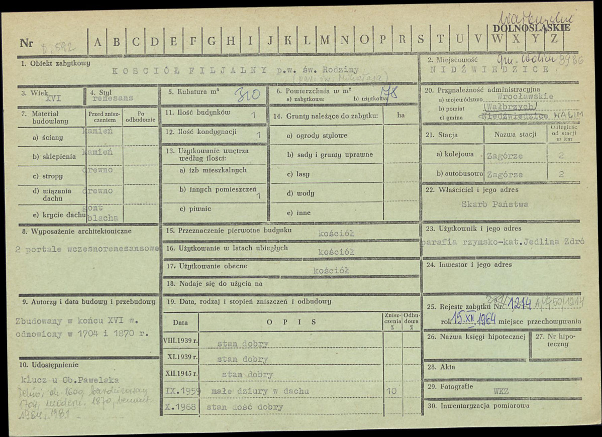 Karta zielona, skan nr 1