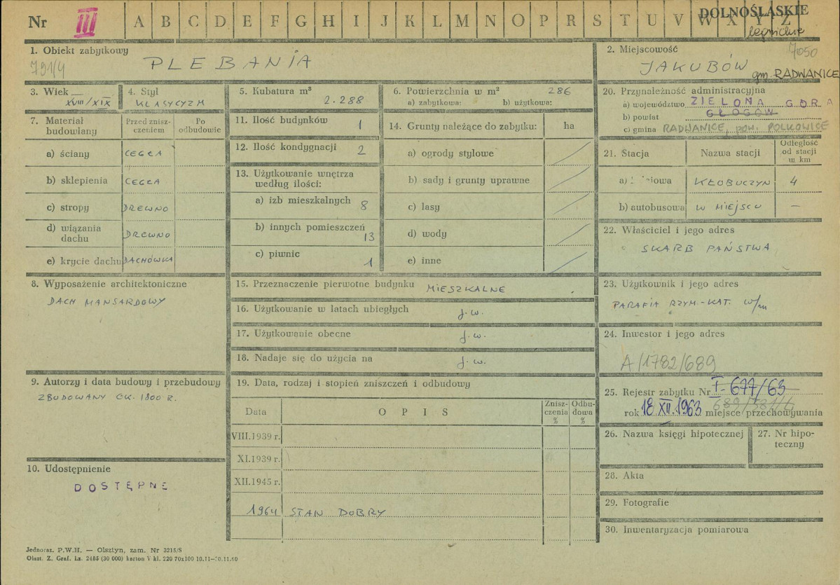 Karta zielona, skan nr 1