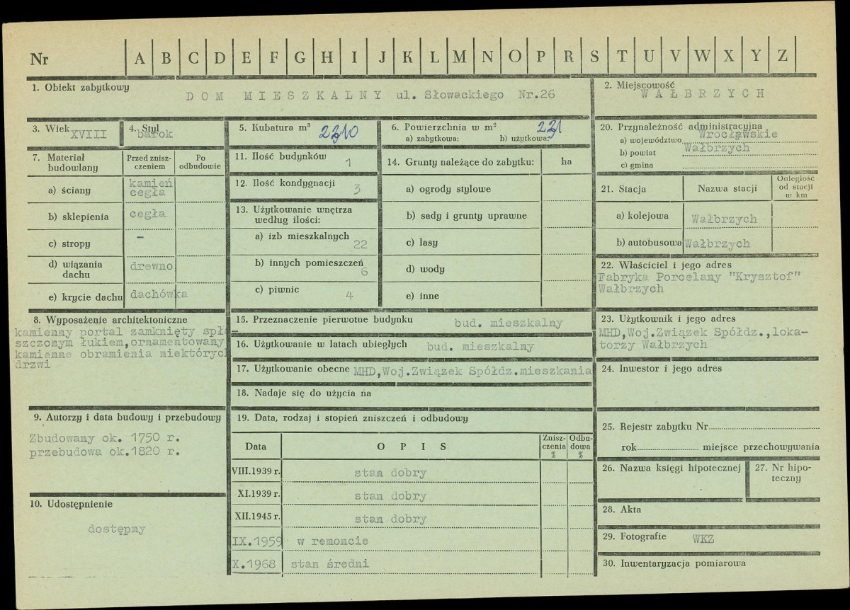 Karta zielona, skan nr 1