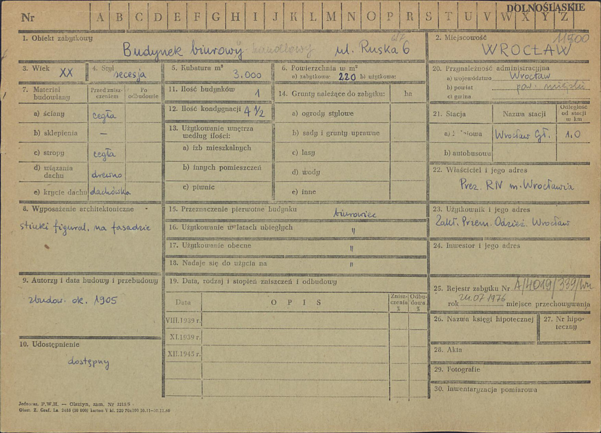 Karta zielona, skan nr 1