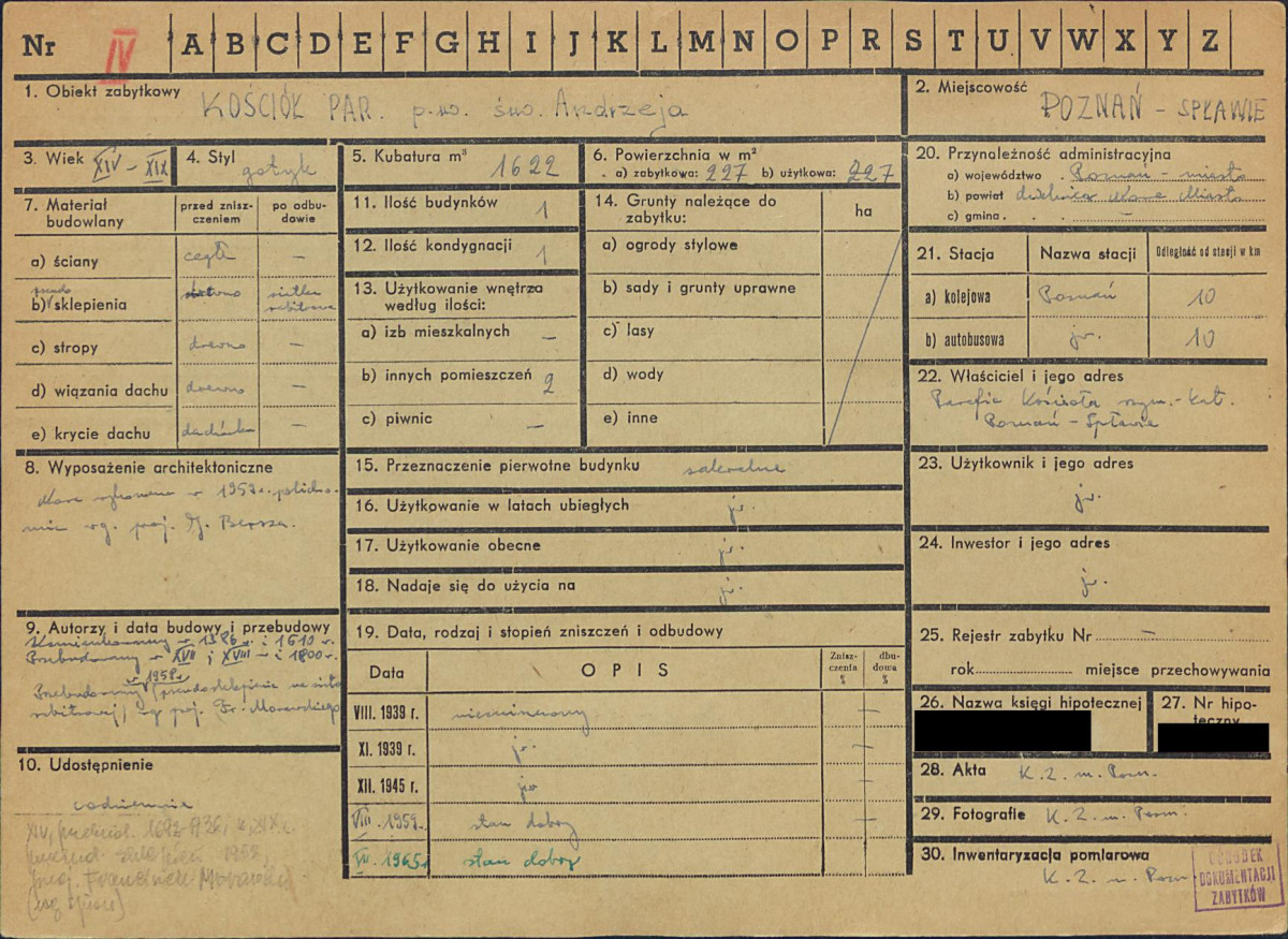 KZ - Karta zielona, skan nr 1
