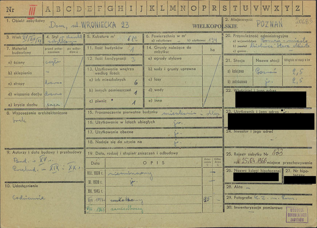 KZ - Karta zielona, skan nr 1