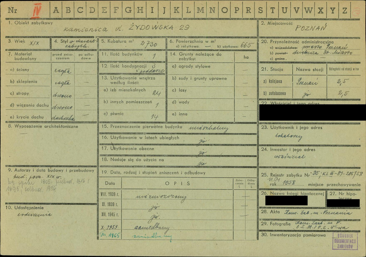 KZ - Karta zielona, skan nr 1