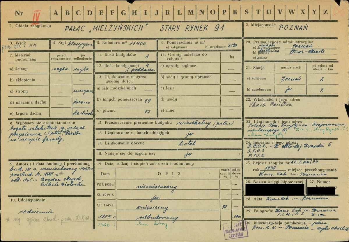 KZ - Karta zielona, skan nr 1