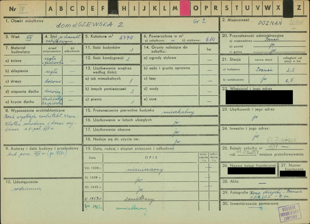 KZ - Karta zielona, skan nr 1