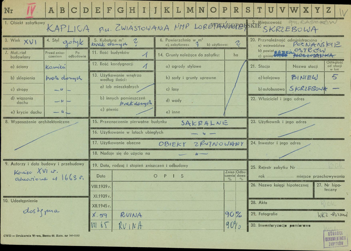 Karta zielona, skan nr 1