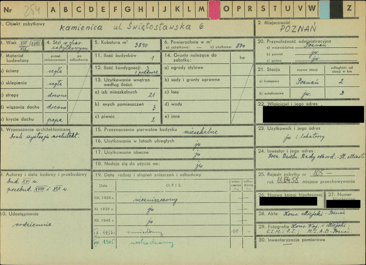 KZ - Karta zielona, skan nr 1