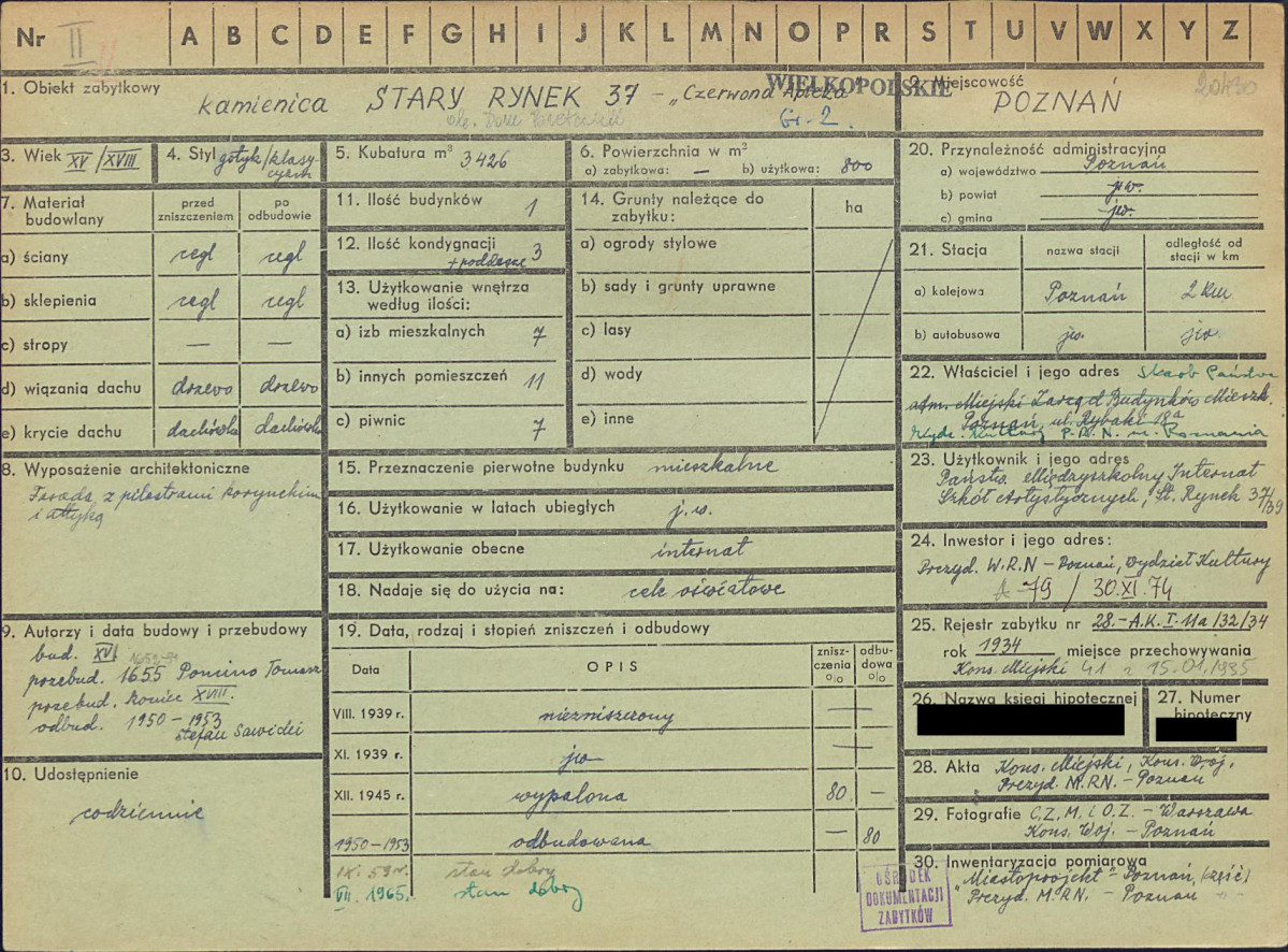 KZ - Karta zielona, skan nr 1
