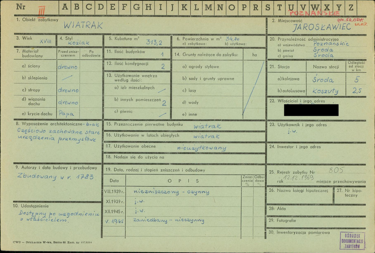 Karta zielona, skan nr 1