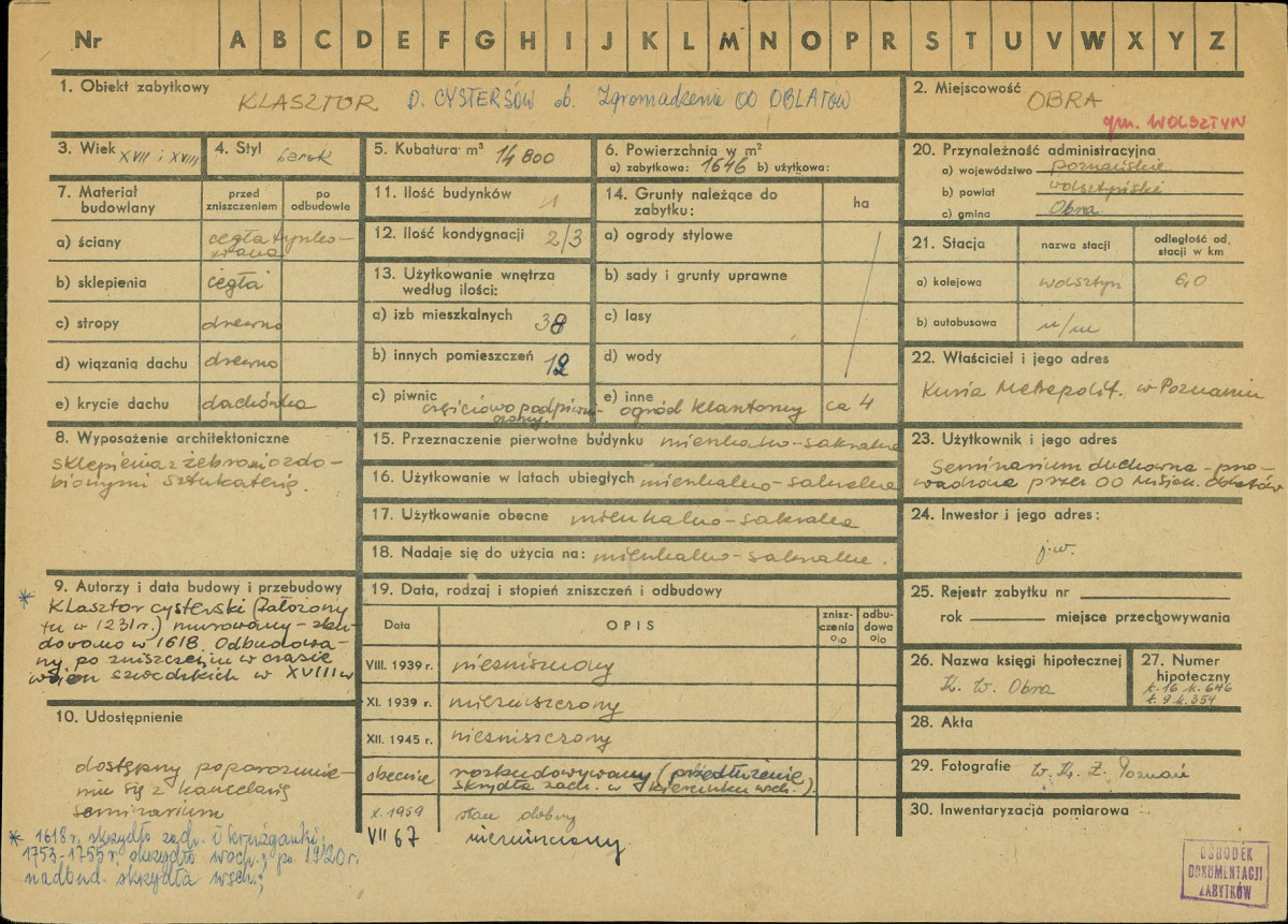 KZ - Karta zielona, skan nr 1