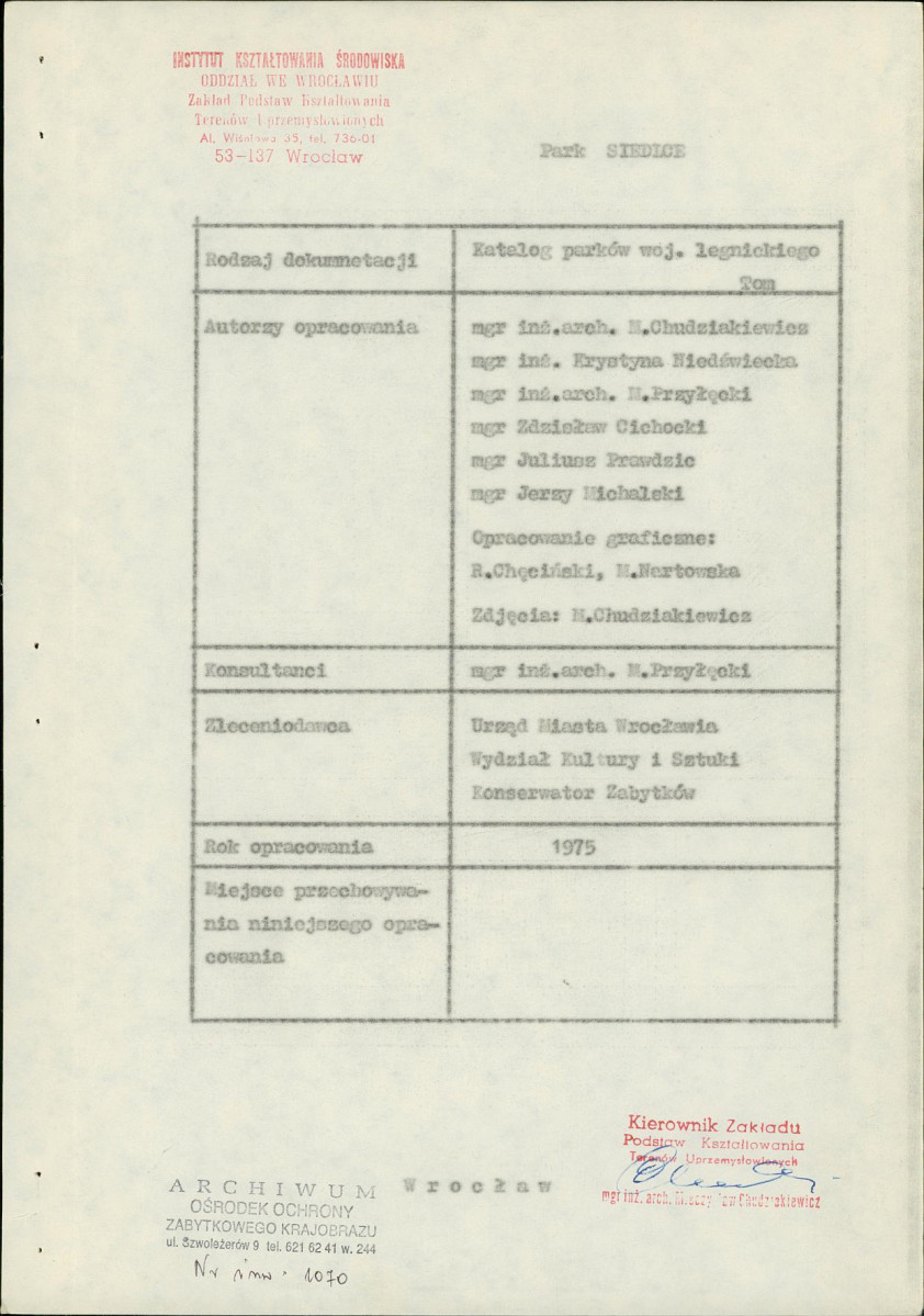 Ewidencja parkowa, skan nr 3