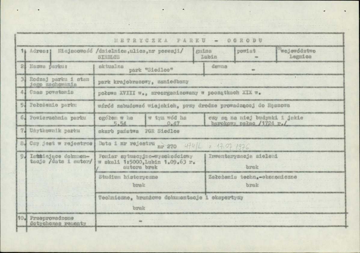 Ewidencja parkowa, skan nr 5