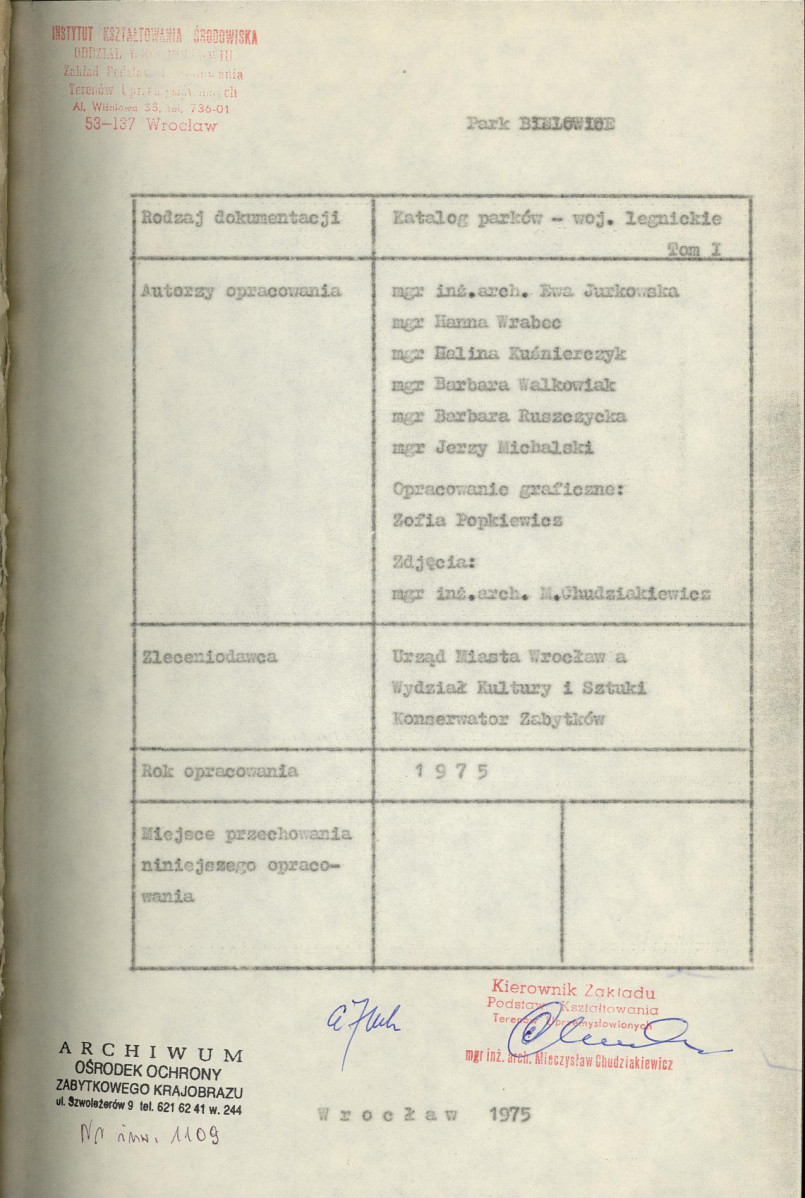 Ewidencja parkowa, skan nr 3