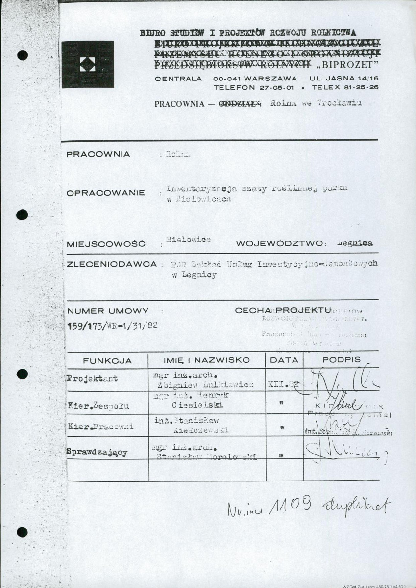 Ewidencja parkowa, skan nr 23