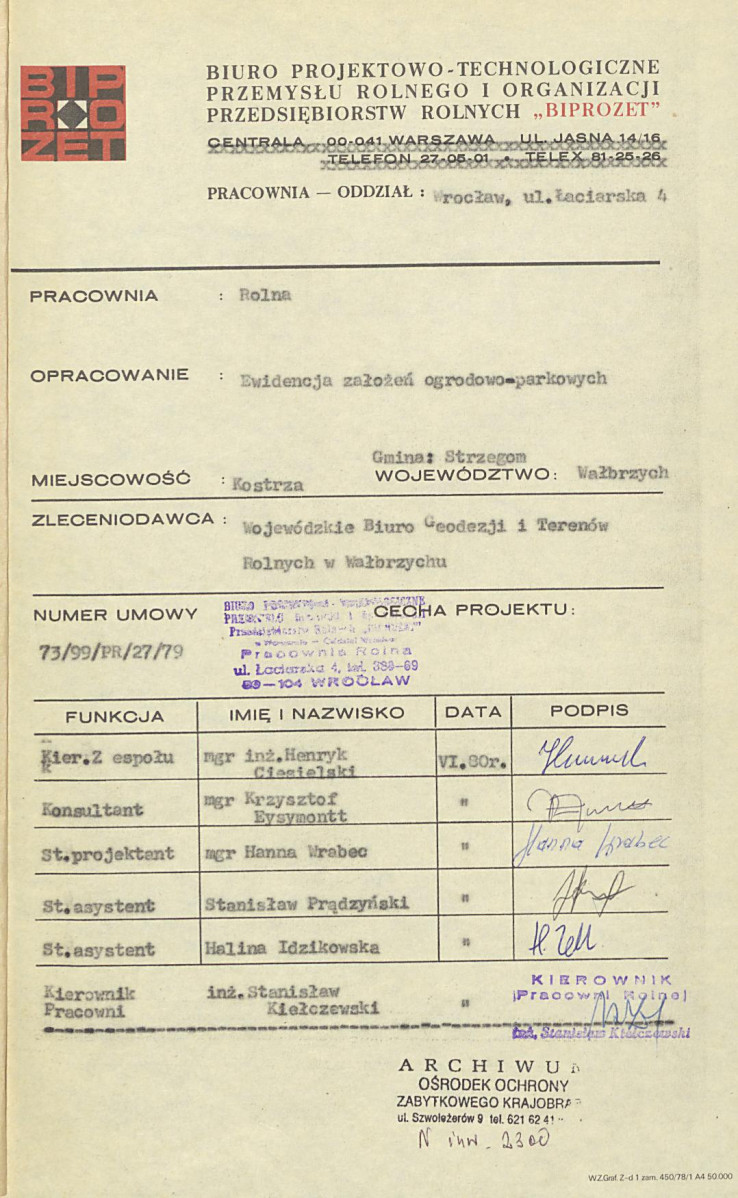 Ewidencja parkowa, skan nr 5