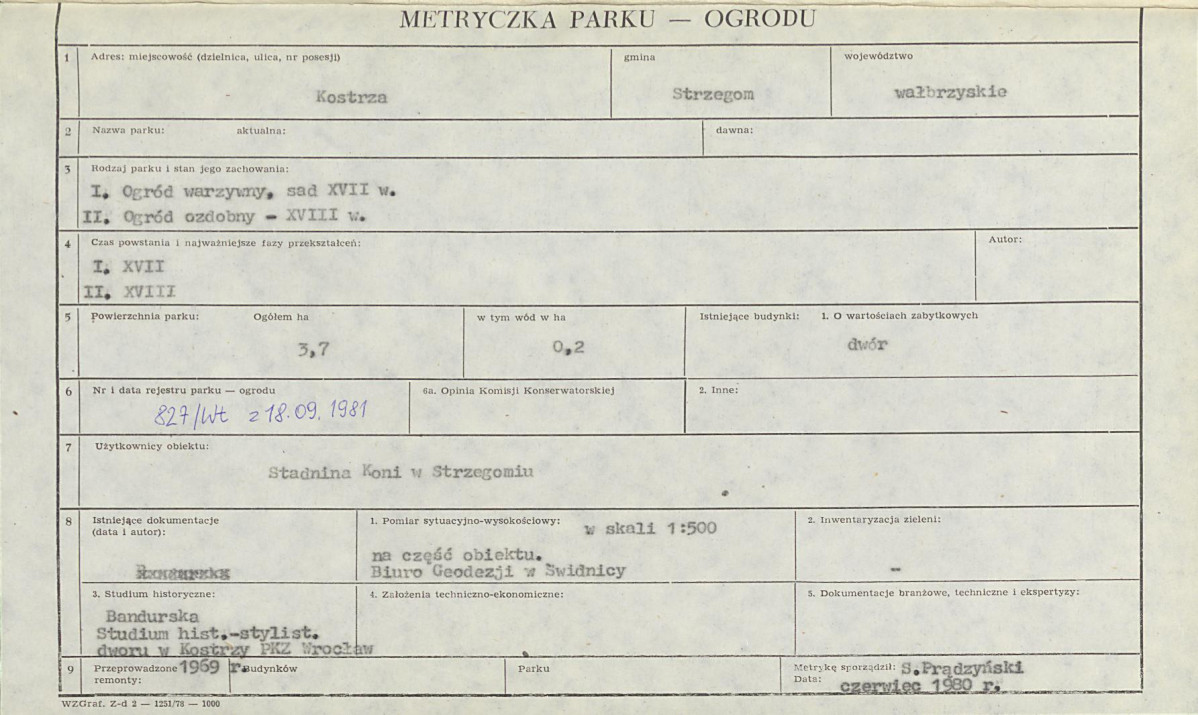 Ewidencja parkowa, skan nr 6