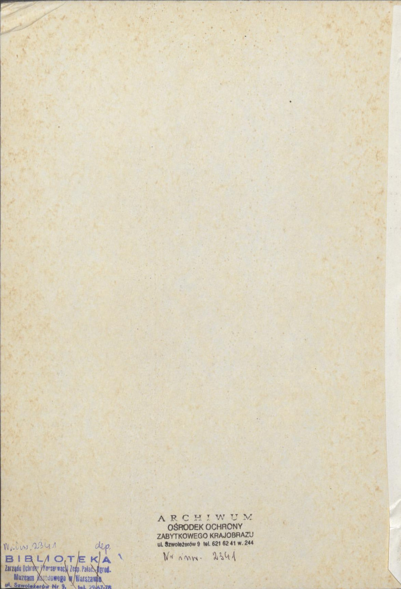 EP - Ewidencja parkowa, skan nr 2