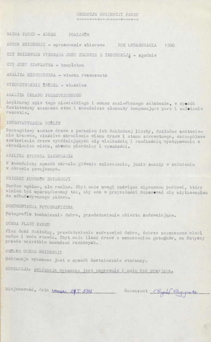 EP - Ewidencja parkowa, skan nr 4