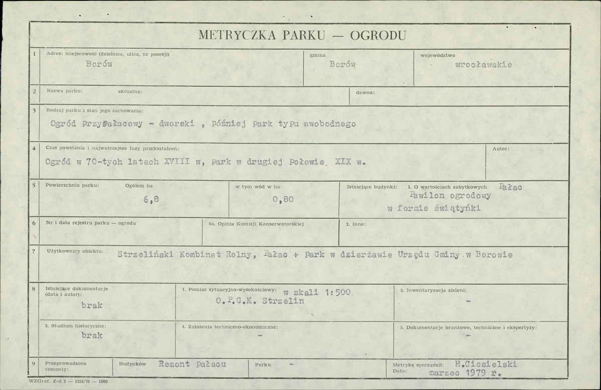 Ewidencja parkowa, skan nr 6