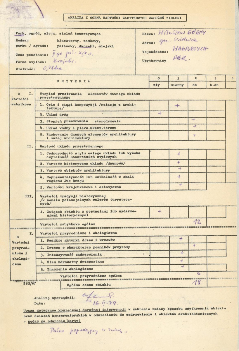 Ewidencja parkowa, skan nr 3