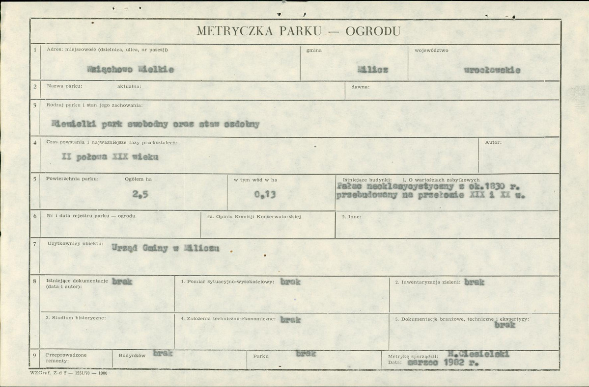Ewidencja parkowa, skan nr 5