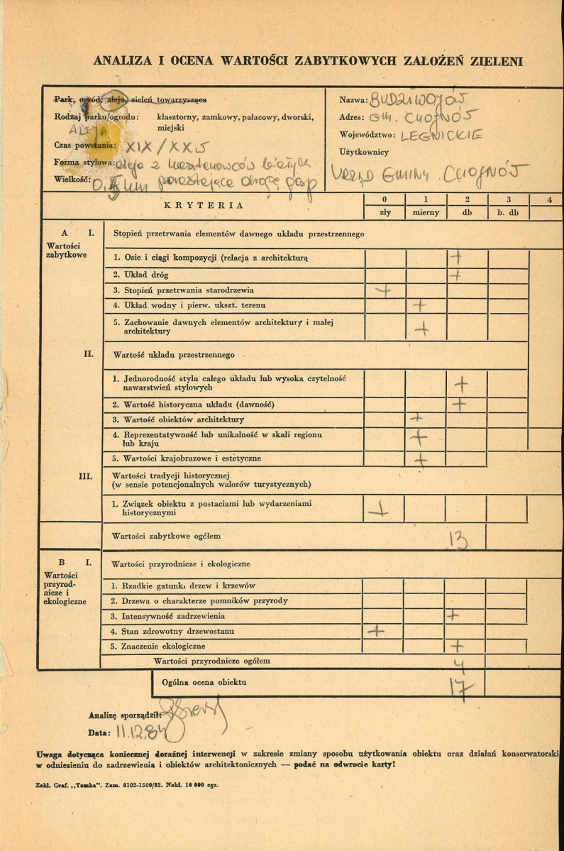 Ewidencja parkowa, skan nr 3