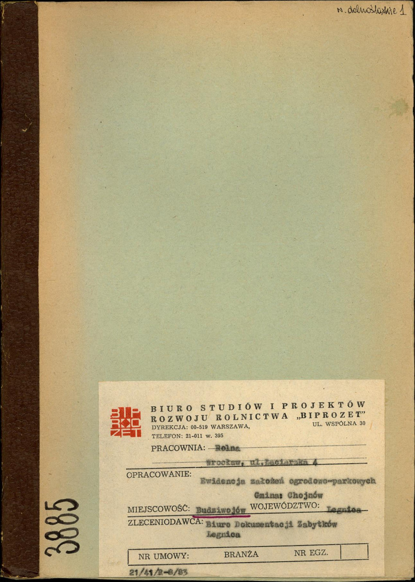 Ewidencja parkowa, skan nr 1