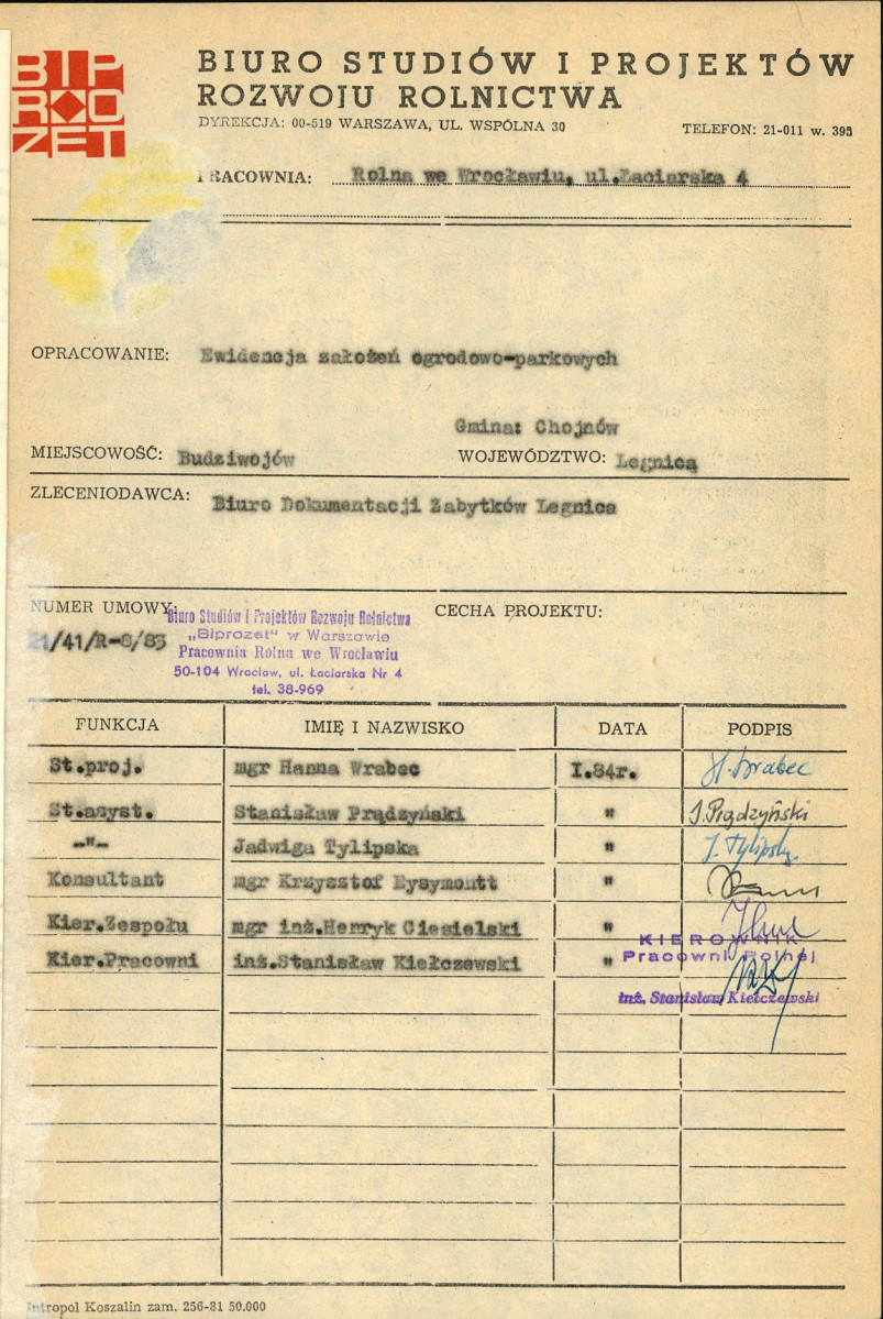 Ewidencja parkowa, skan nr 4