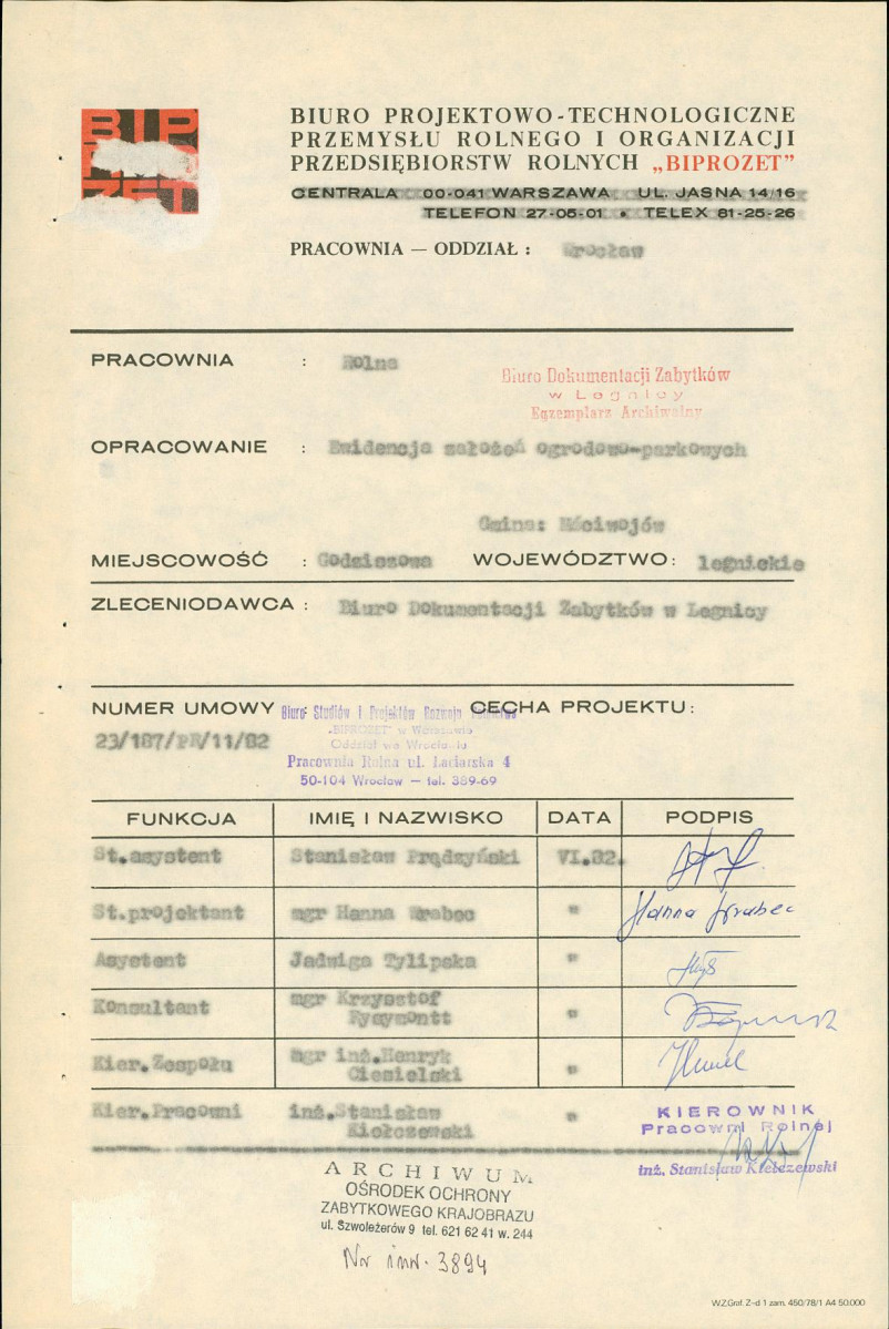 Ewidencja parkowa, skan nr 4