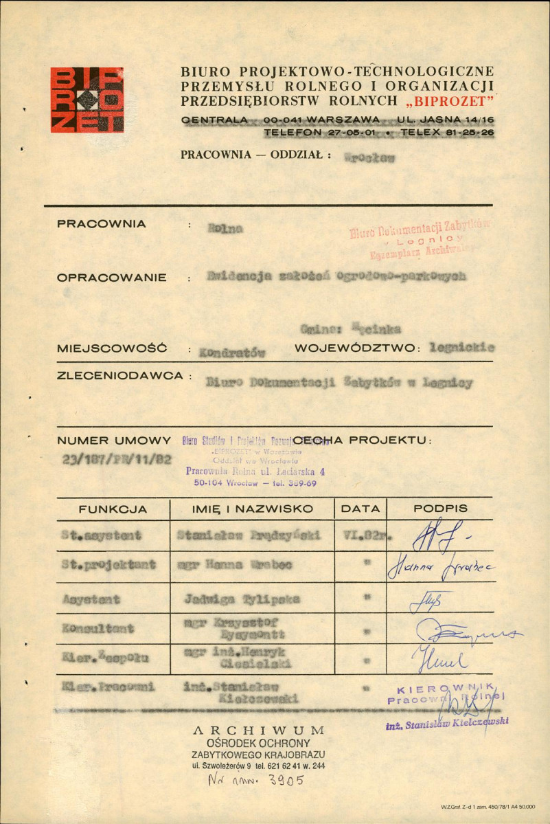 Ewidencja parkowa, skan nr 4