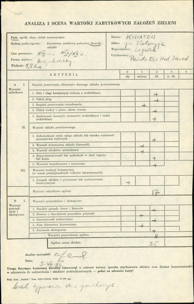 EP - Ewidencja parkowa, skan nr 3