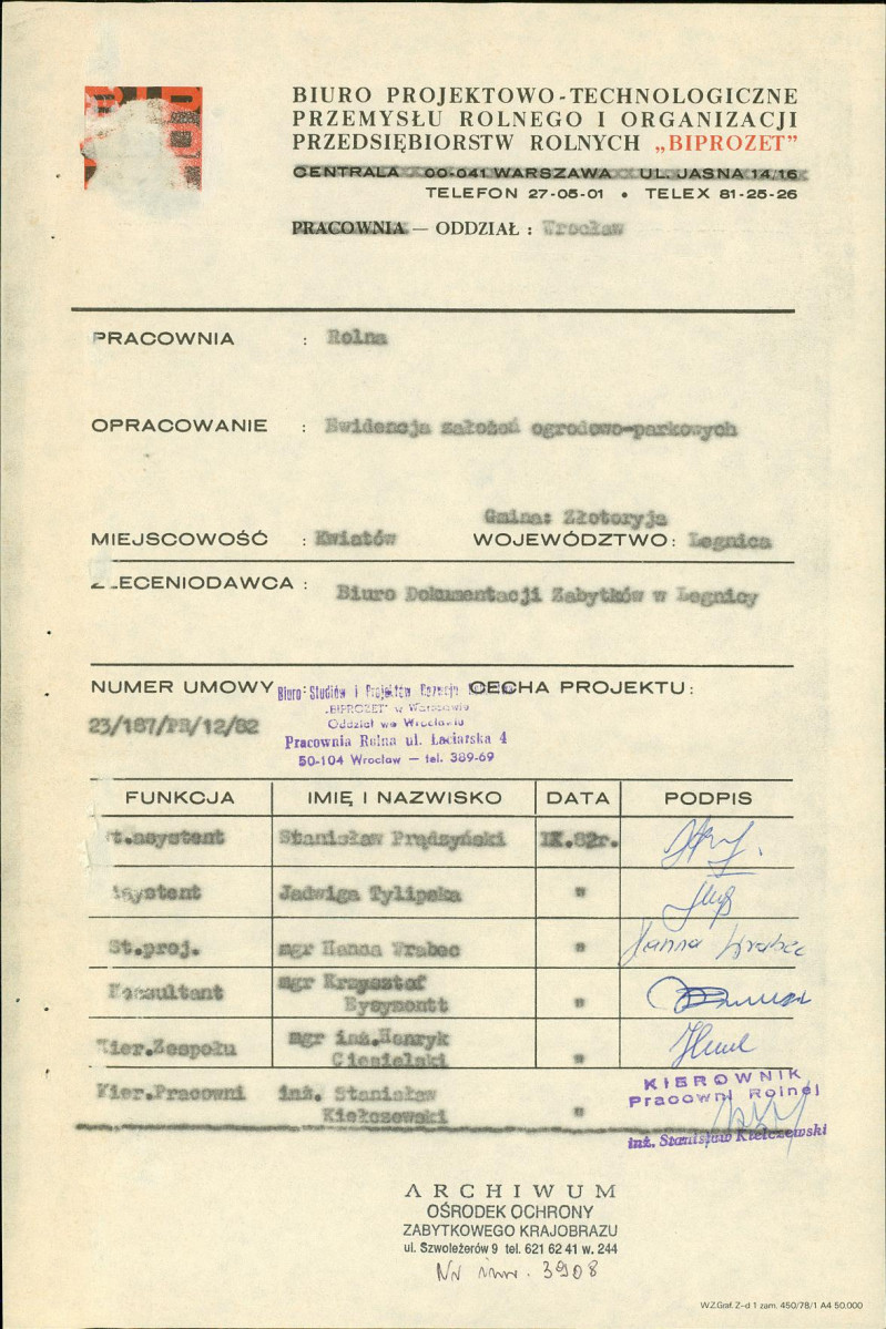 EP - Ewidencja parkowa, skan nr 4