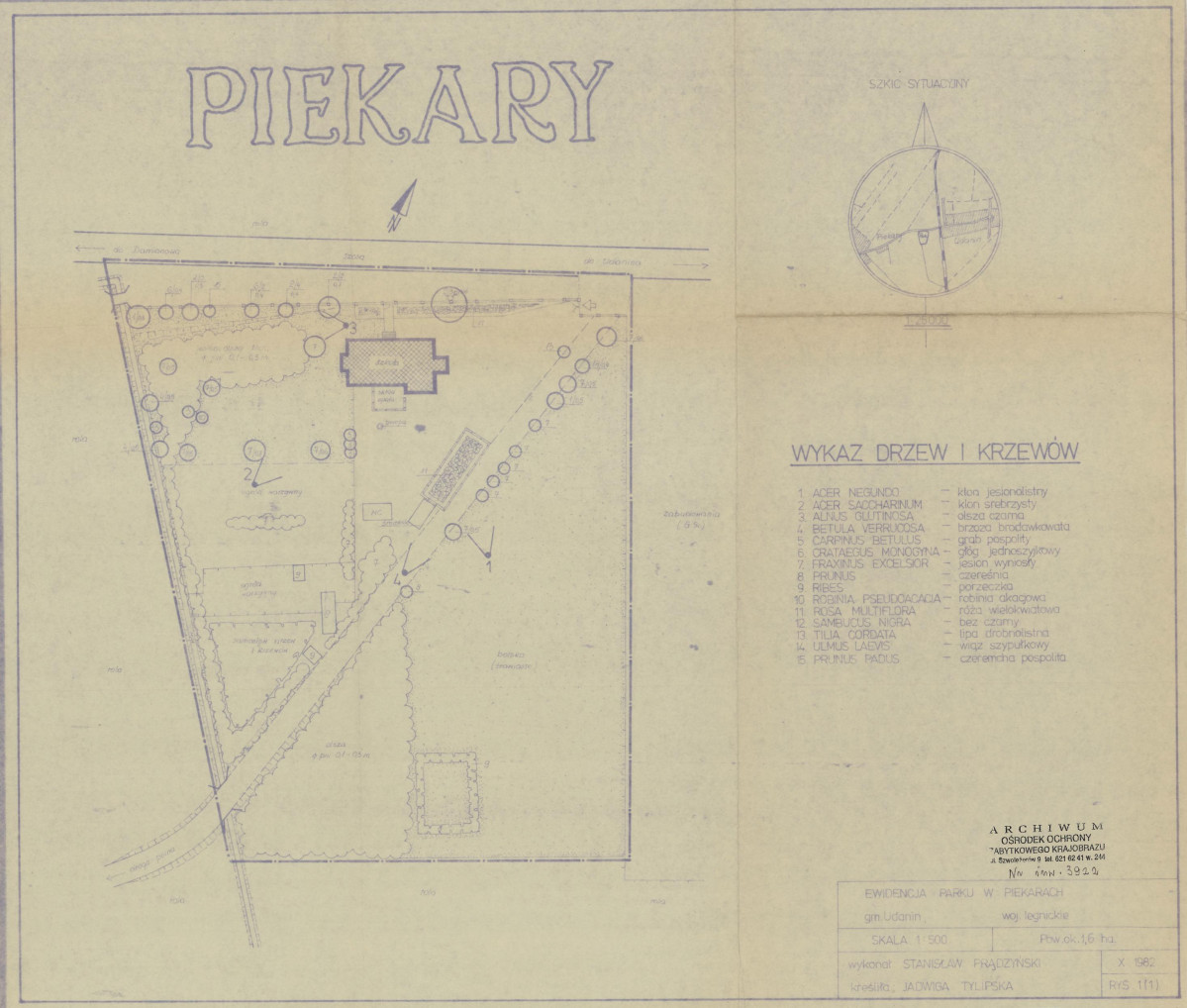 Ewidencja parkowa, skan nr 16