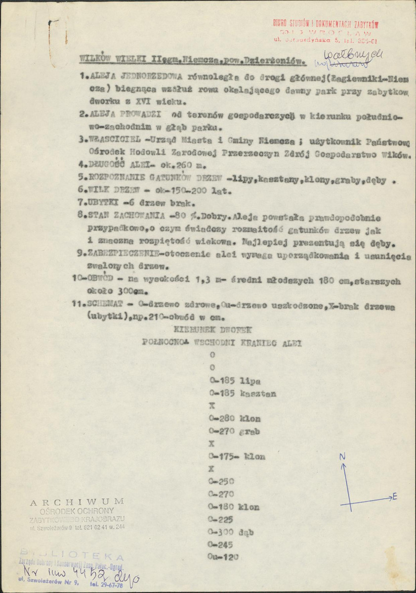 Ewidencja parkowa, skan nr 1