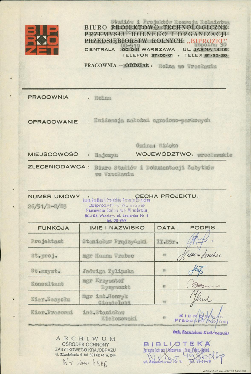 Ewidencja parkowa, skan nr 4