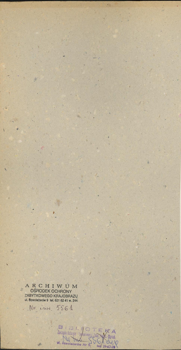 EP - Ewidencja parkowa, skan nr 2