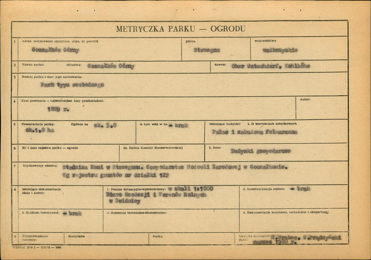 Ewidencja parkowa, skan nr 5