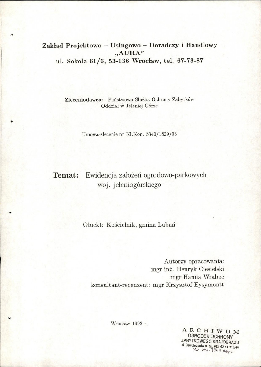 EP - Ewidencja parkowa, skan nr 4