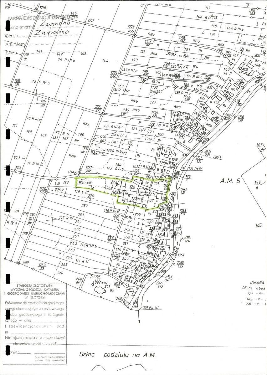EP - Ewidencja parkowa, skan nr 8