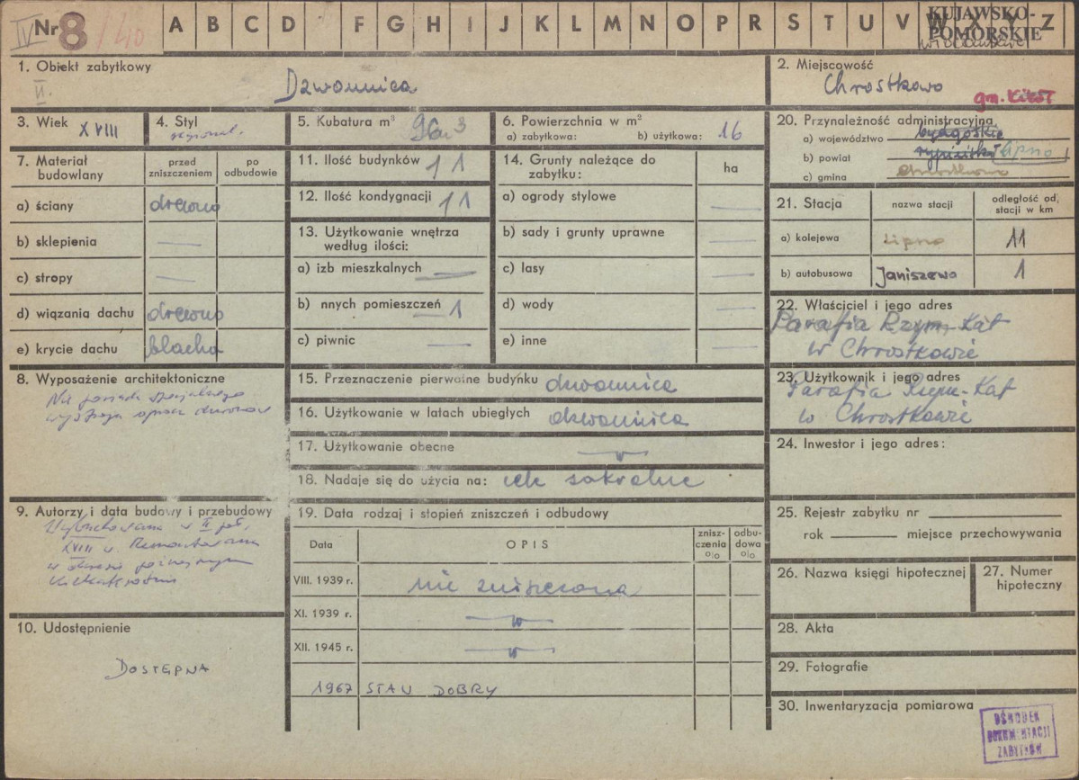 KZ - Karta zielona, skan nr 1