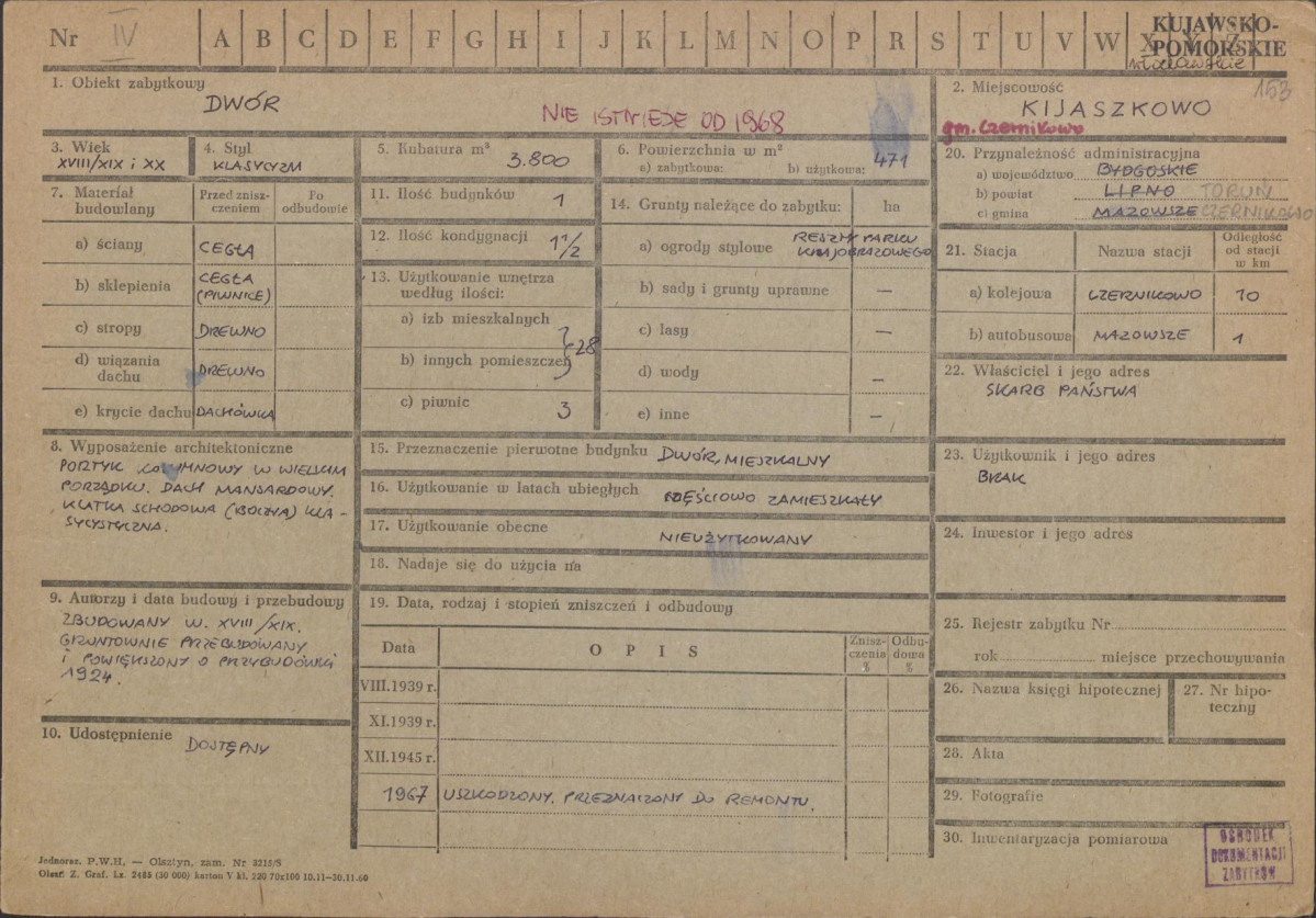 KZ - Karta zielona, skan nr 1