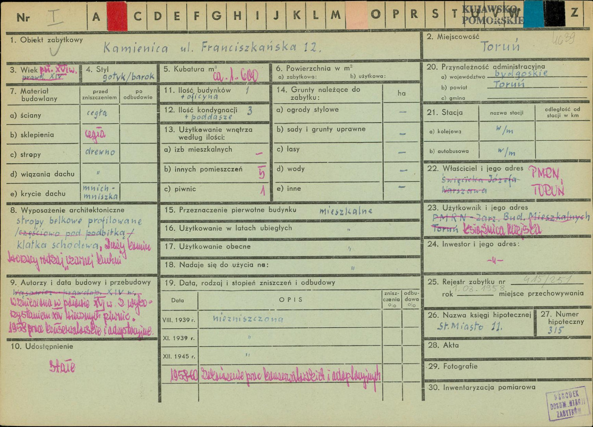 Karta zielona, skan nr 1