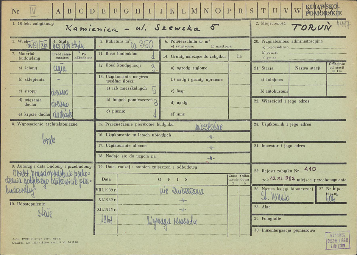 Karta zielona, skan nr 1