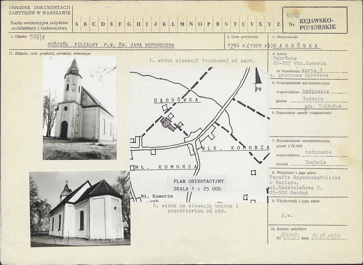 KB - Karta biała, skan nr 1