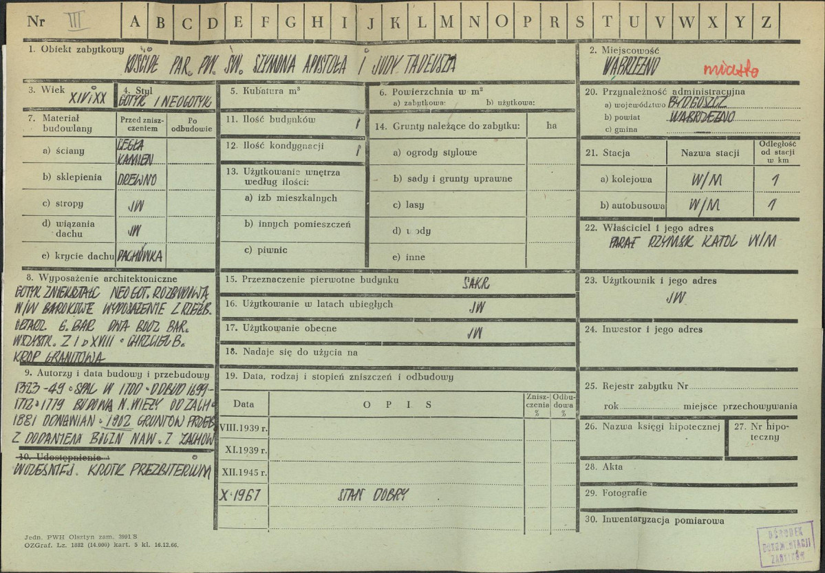 KZ - Karta zielona, skan nr 1