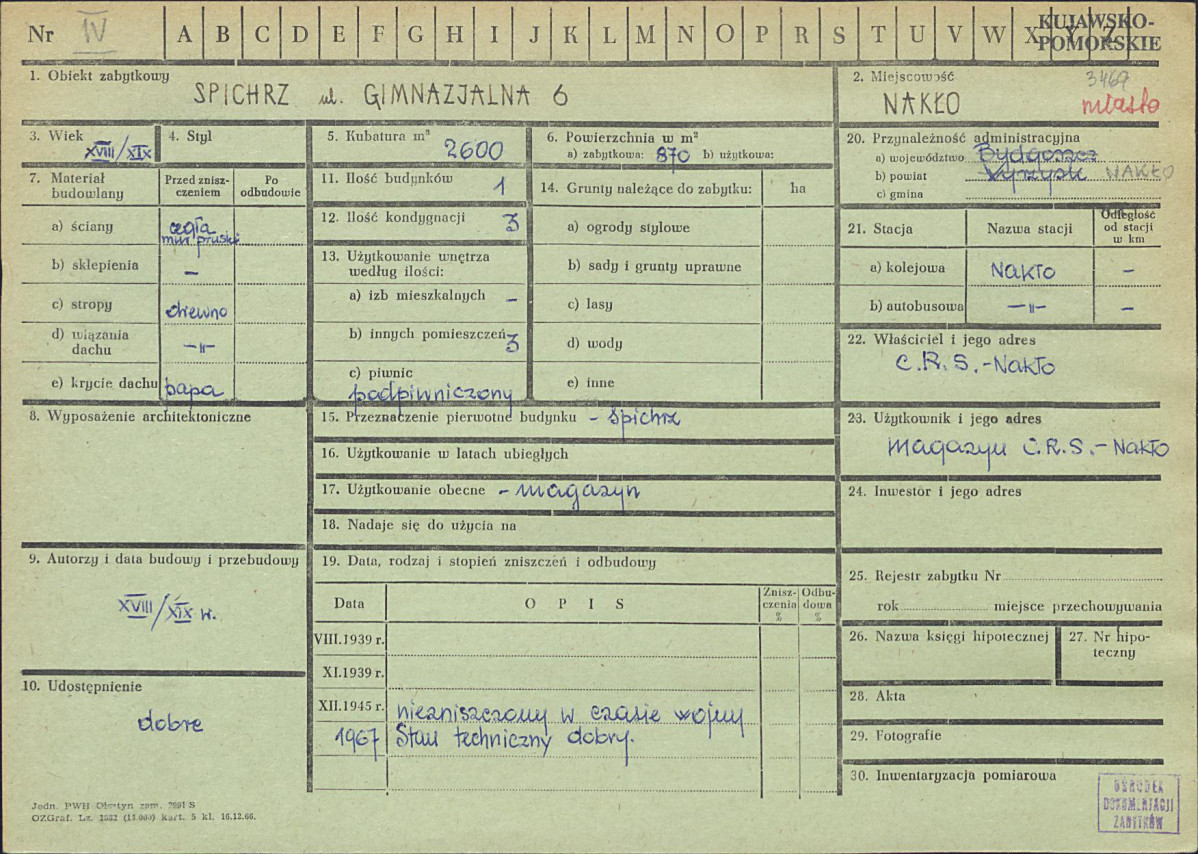 KZ - Karta zielona, skan nr 1