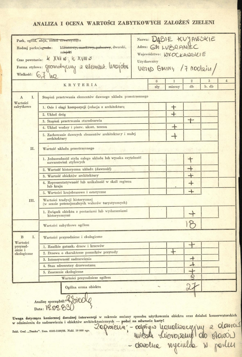 EP - Ewidencja parkowa, skan nr 3