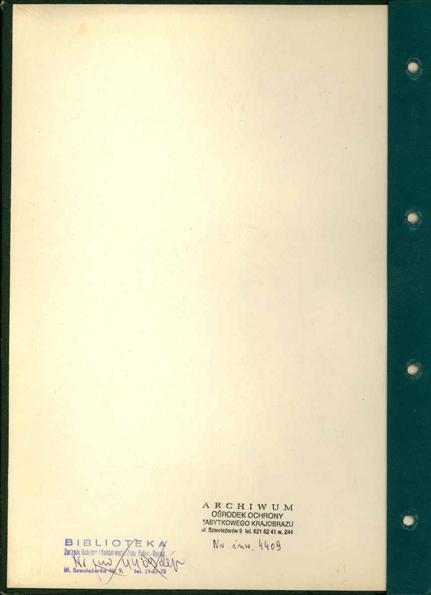 EP - Ewidencja parkowa, skan nr 2